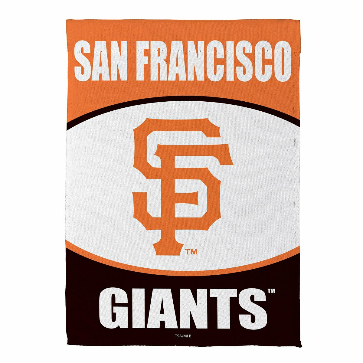 San Francisco Giants Suede Garden Flag, MLB, Home