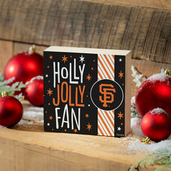 San Francisco Giants Block, Holiday, 6x6, MLB, Home