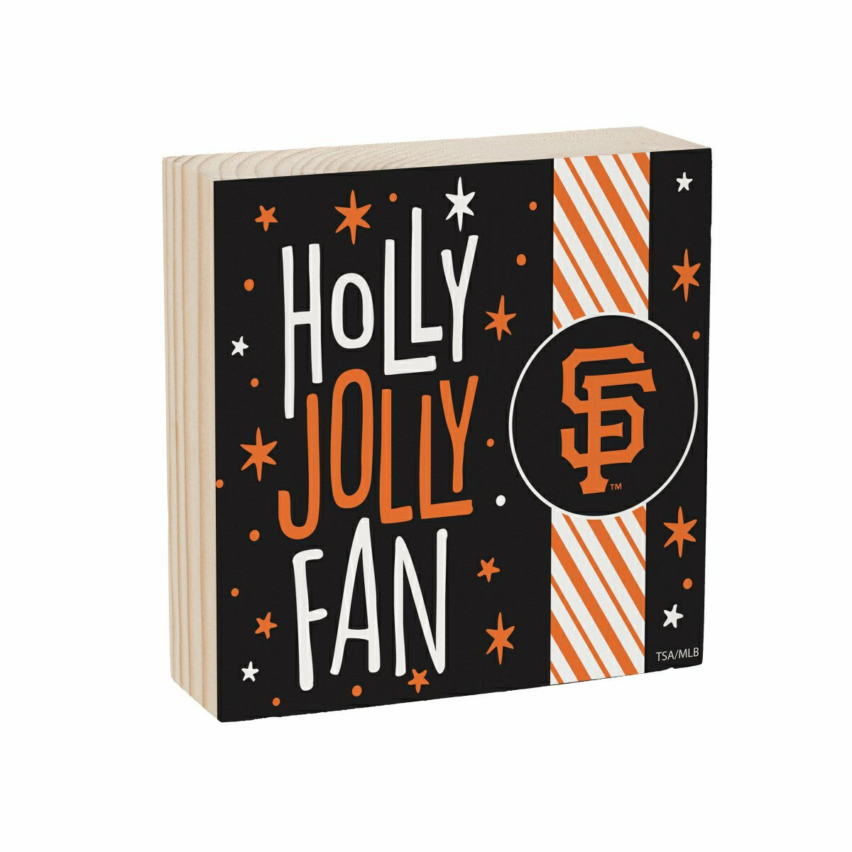 San Francisco Giants Block, Holiday, 6x6, MLB, Home