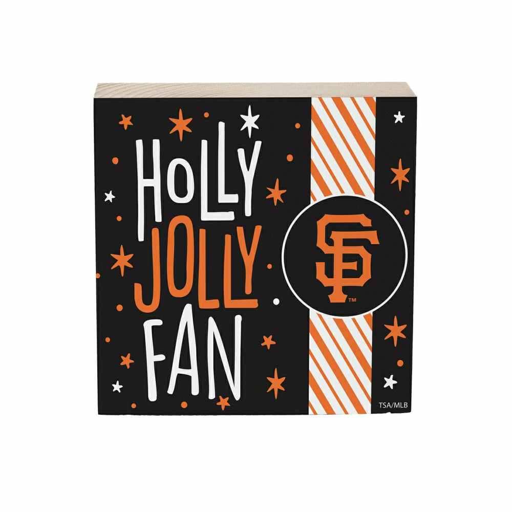 San Francisco Giants Block, Holiday, 6x6, MLB, Home
