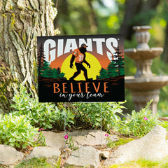 San Francisco Giants Yard Sign, Bigfoot, MLB, Home