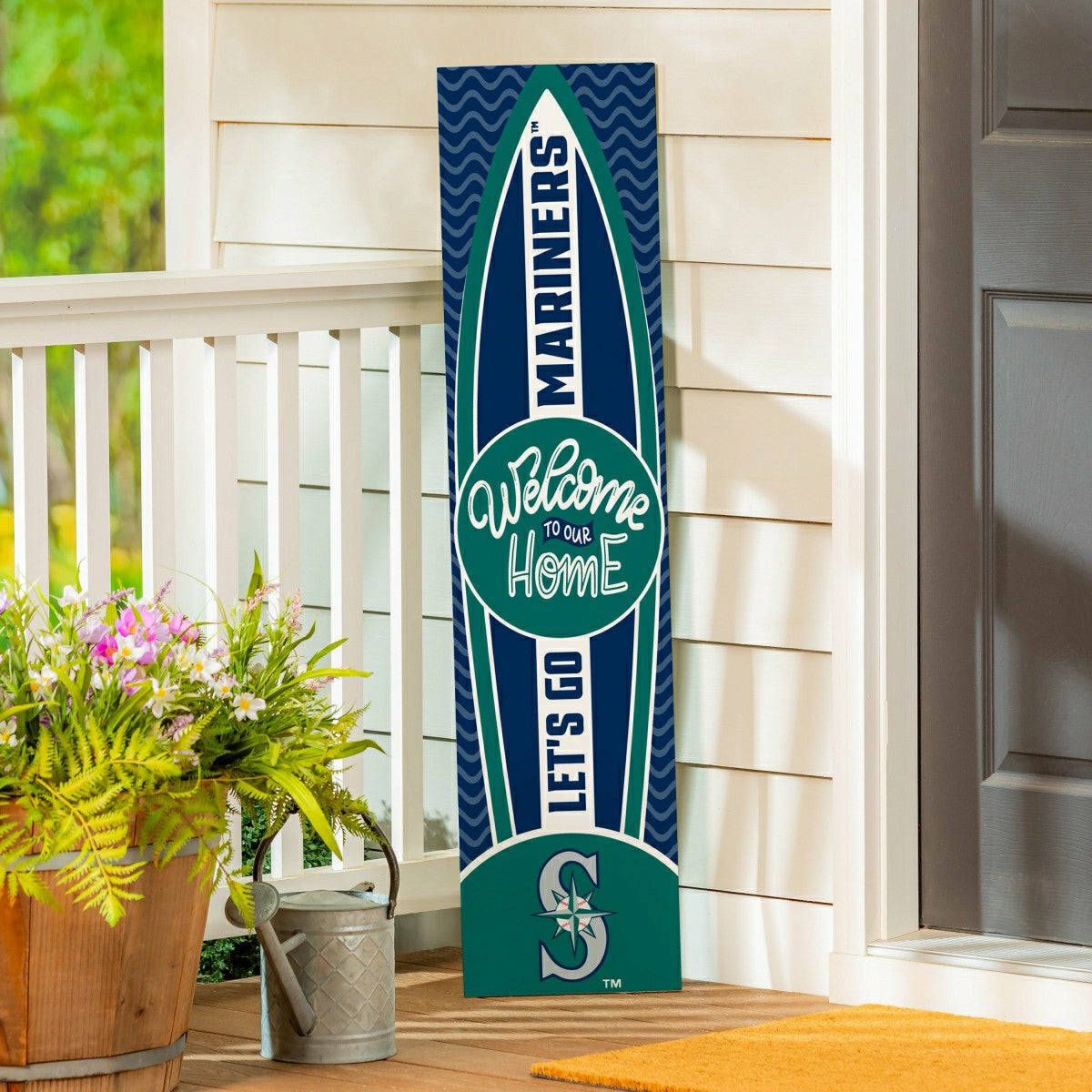 Seattle Mariners Summer Seasonal Surfboard ECM Exclusive 47" Single Si, MLB, Home