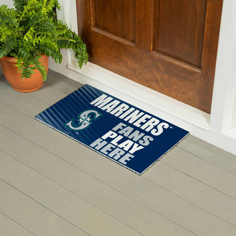 Seattle Mariners Fan Mat, 28"x16", MLB