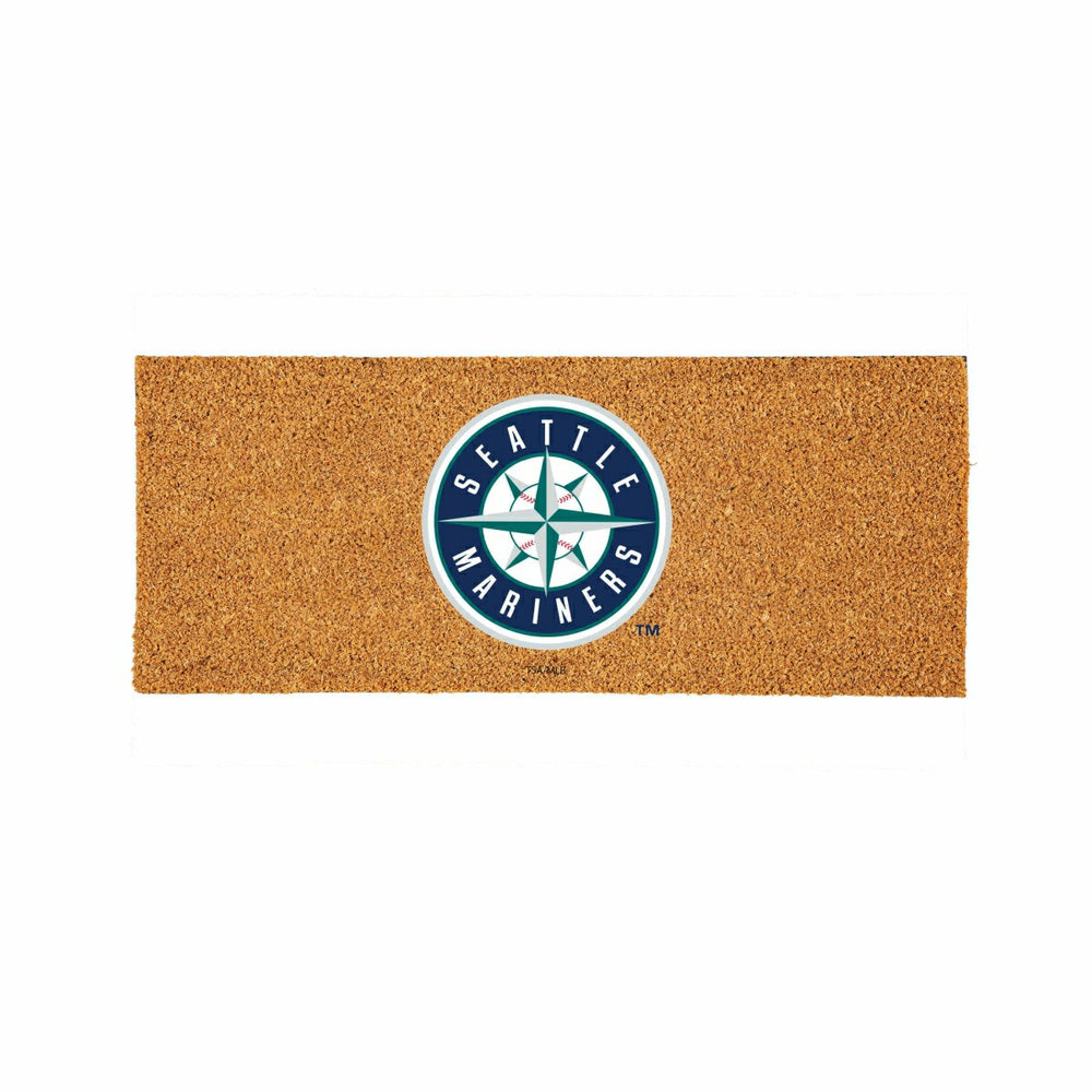 Seattle Mariners Extra Large Full Color Coir Mat, 60"x24", MLB