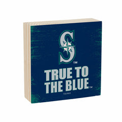 Seattle Mariners Plock, Down Home Fans, 6x6, MLB, Home