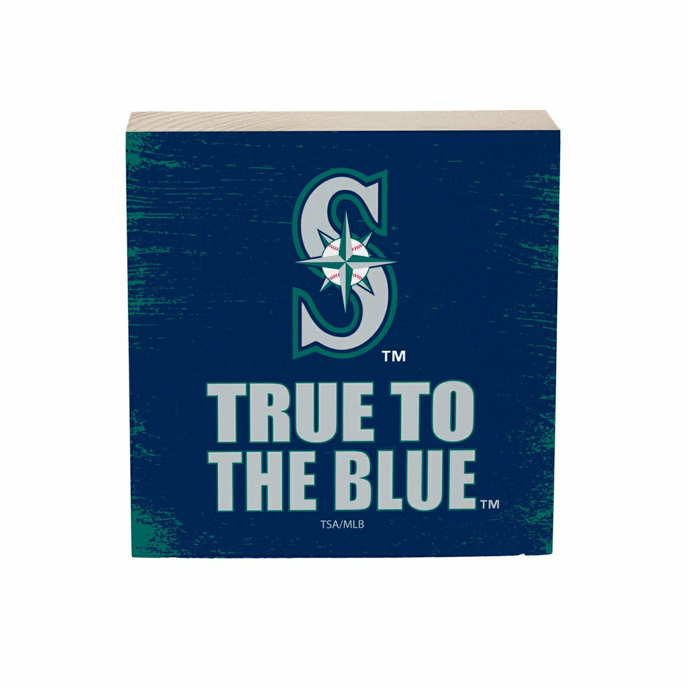 Seattle Mariners Plock, Down Home Fans, 6x6, MLB, Home