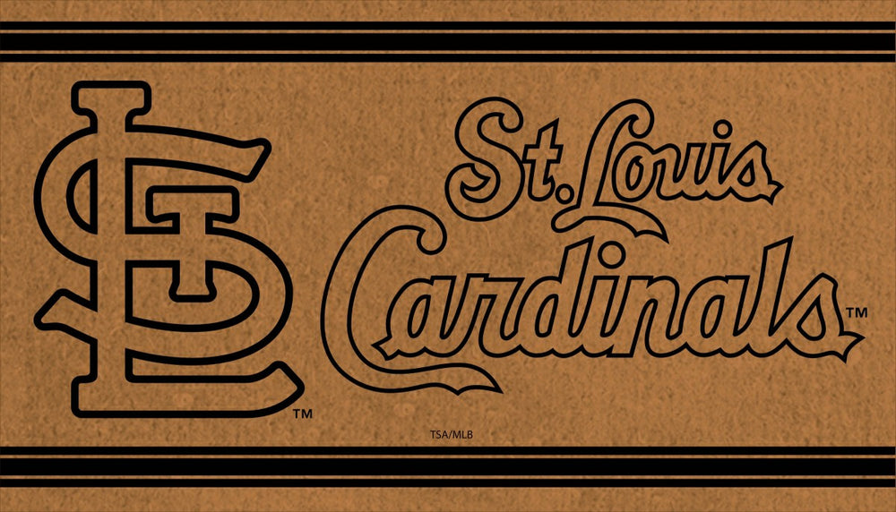 St Louis Cardinals Coir Mat 1C, MLB
