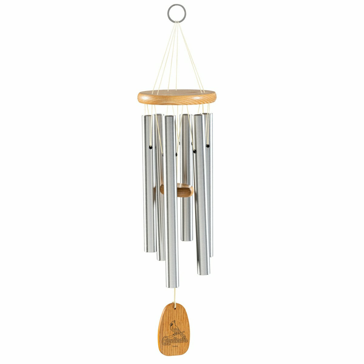 St Louis Cardinals, Hand Tuned Windchime, 27”, MLB, Home