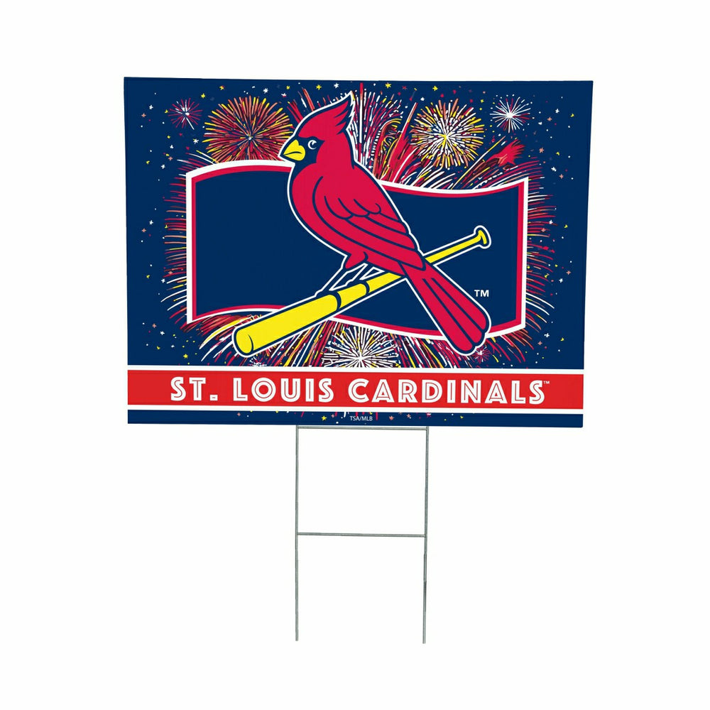 St Louis Cardinals Yard Sign, Patriotic, MLB, Home