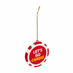 St Louis Cardinals Game Chip Ornament ,  MyEvergreen, MLB, Home