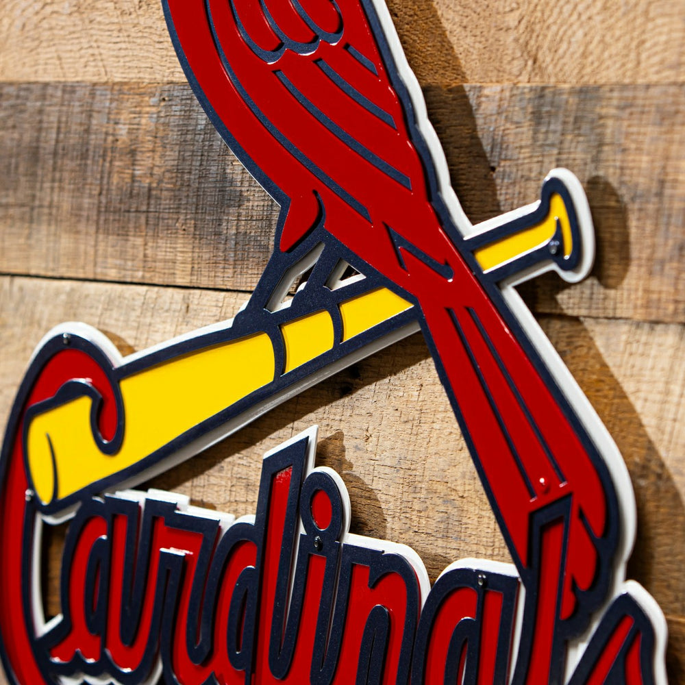 St Louis Cardinals Premier Metal Wall Art, MLB, Home
