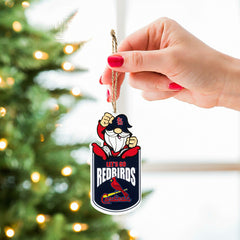 St Louis Cardinals Gift Tag Ornament, Gnome Fan, MLB, Home