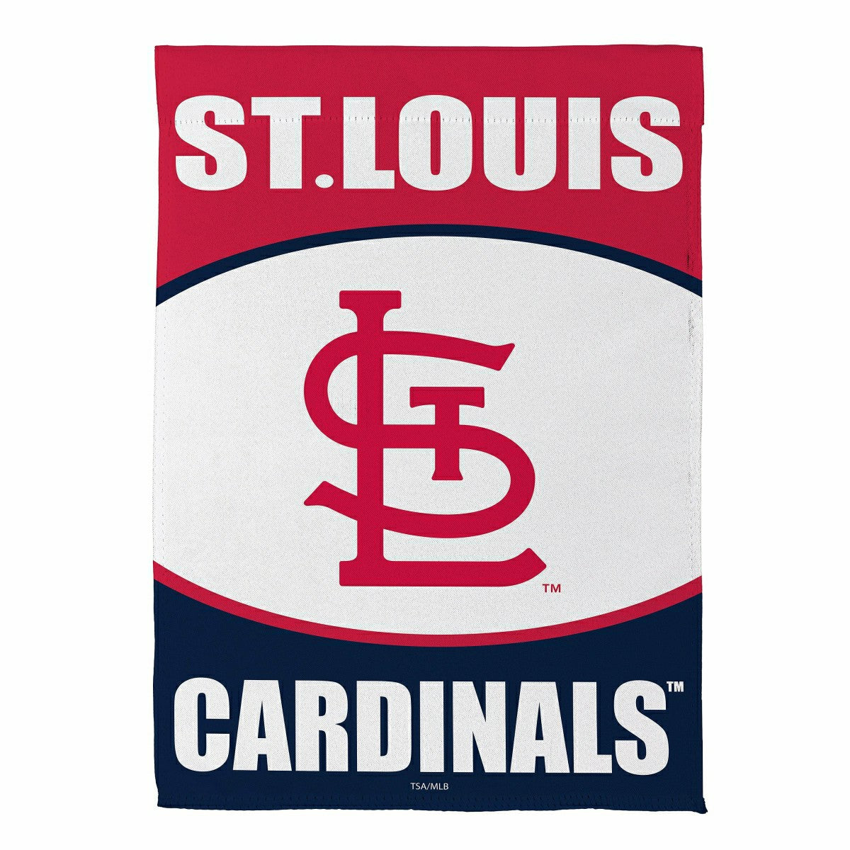 St Louis Cardinals Suede Garden Flag, MLB