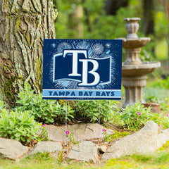 Tampa Bay Rays Yard Sign, Patriotic, MLB, Home