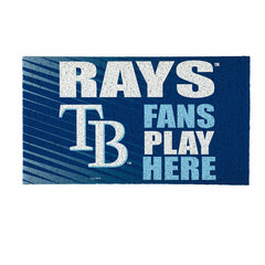 Tampa Bay Rays Fan Mat, 28"x16", MLB
