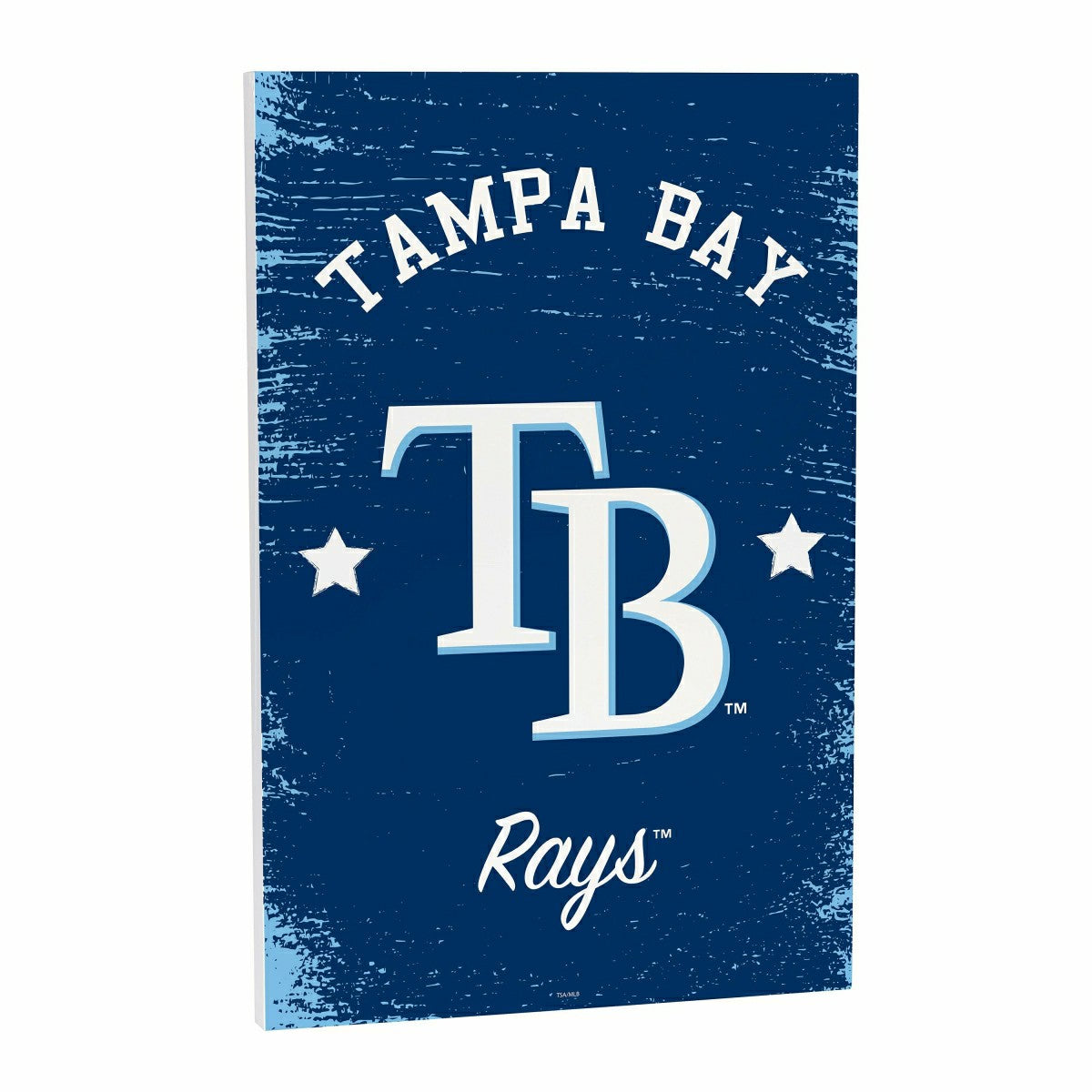 Tampa Bay Rays Wood Wall Sign, 16x24, MLB, Home