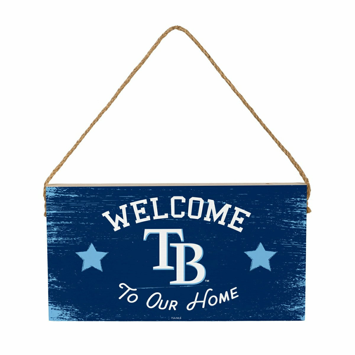 Tampa Bay Rays Wood Wall Sign, 6x11, MLB, Home