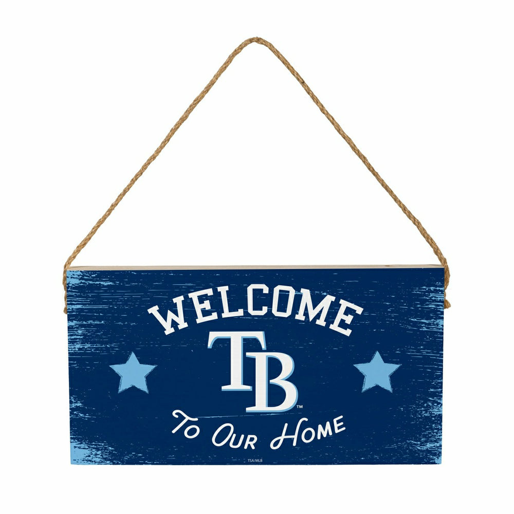 Tampa Bay Rays Wood Wall Sign, 6x11, MLB, Home