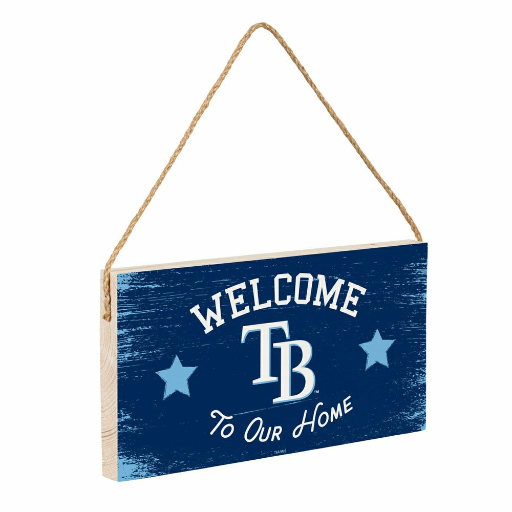 Tampa Bay Rays Wood Wall Sign, 6x11, MLB, Home