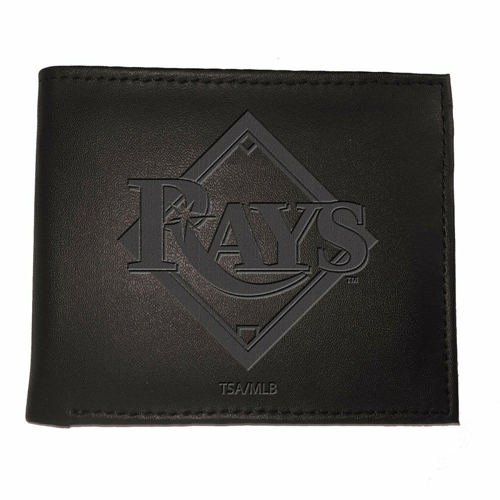Tampa Bay Rays Bi-Fold Wallet Black, MLB, Home