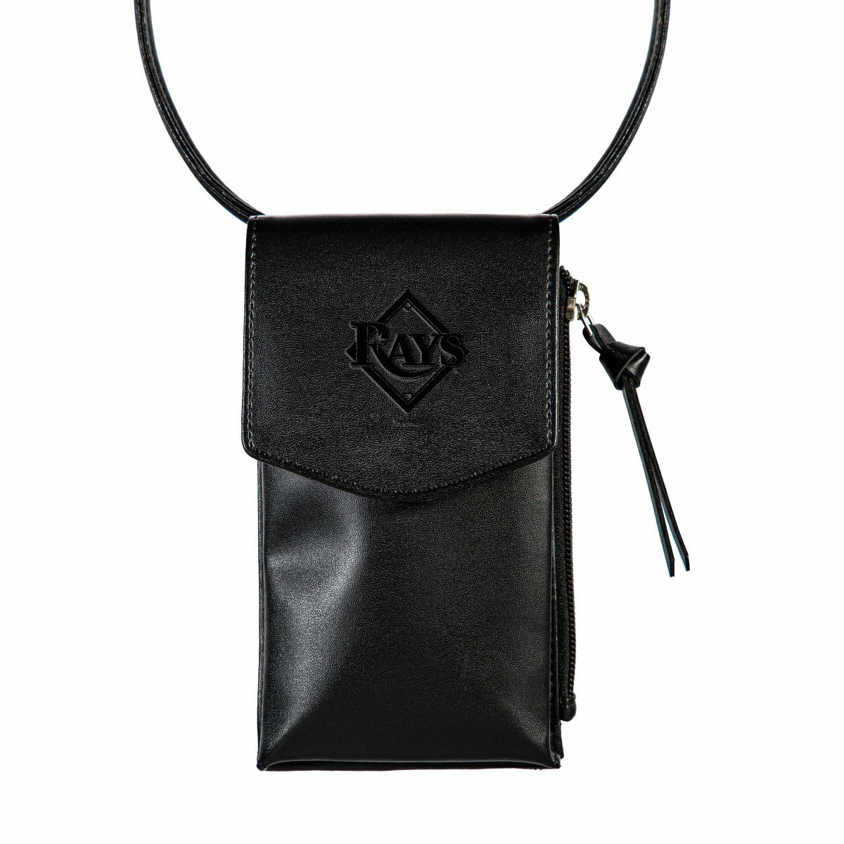 Tampa Bay Rays, Cross Body Wallet, Black, MLB, Home