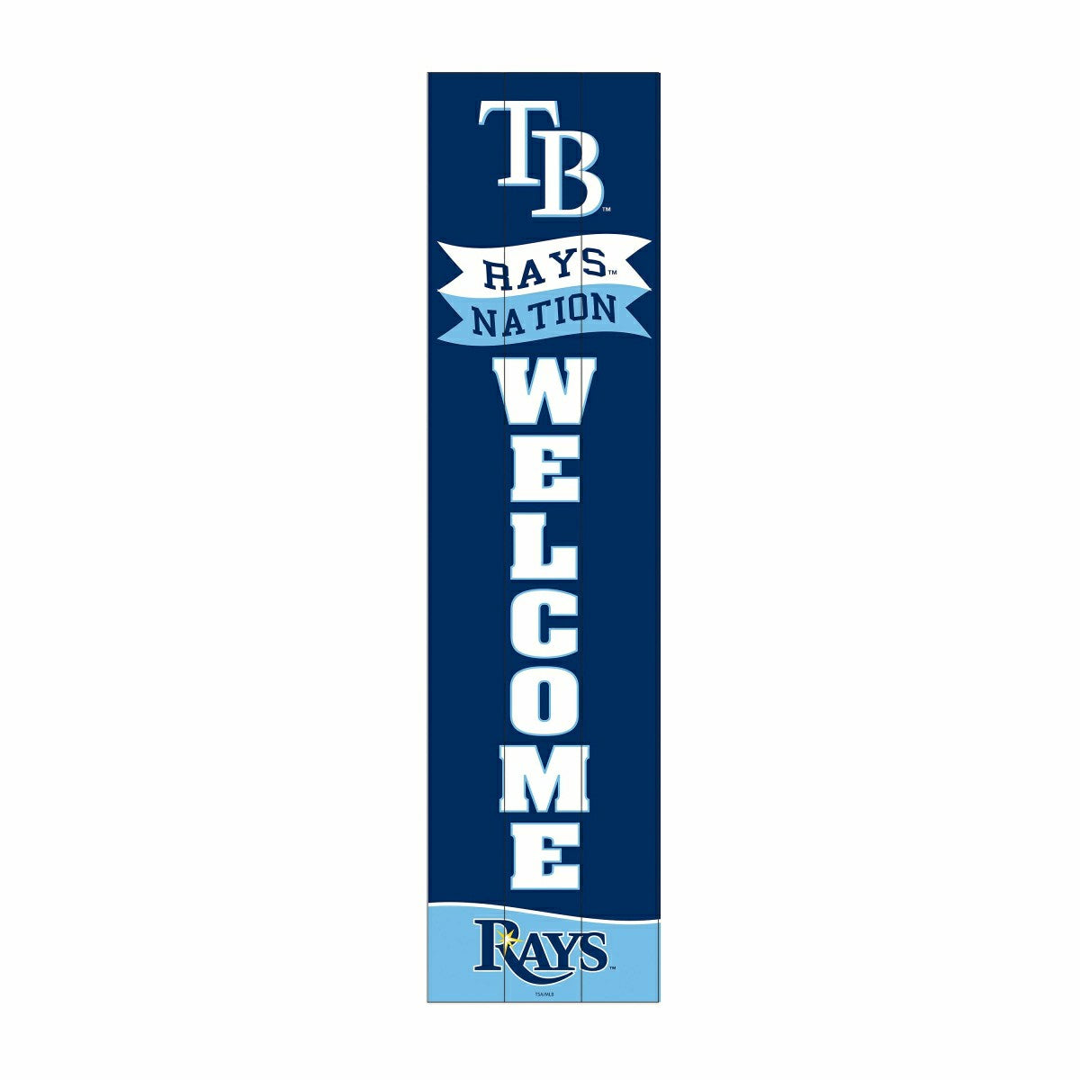 Tampa Bay Rays, 46" Leaner, MLB, Home