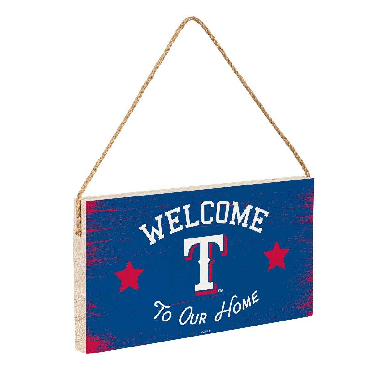 Texas Rangers Wood Wall Sign, 6x11, MLB, Home