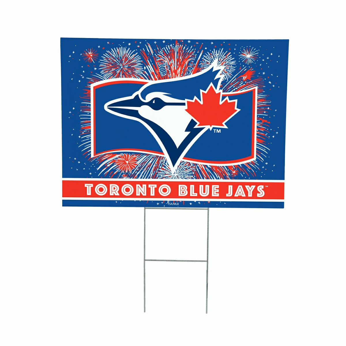 Toronto Blue Jays Yard Sign, Patriotic, MLB, Home