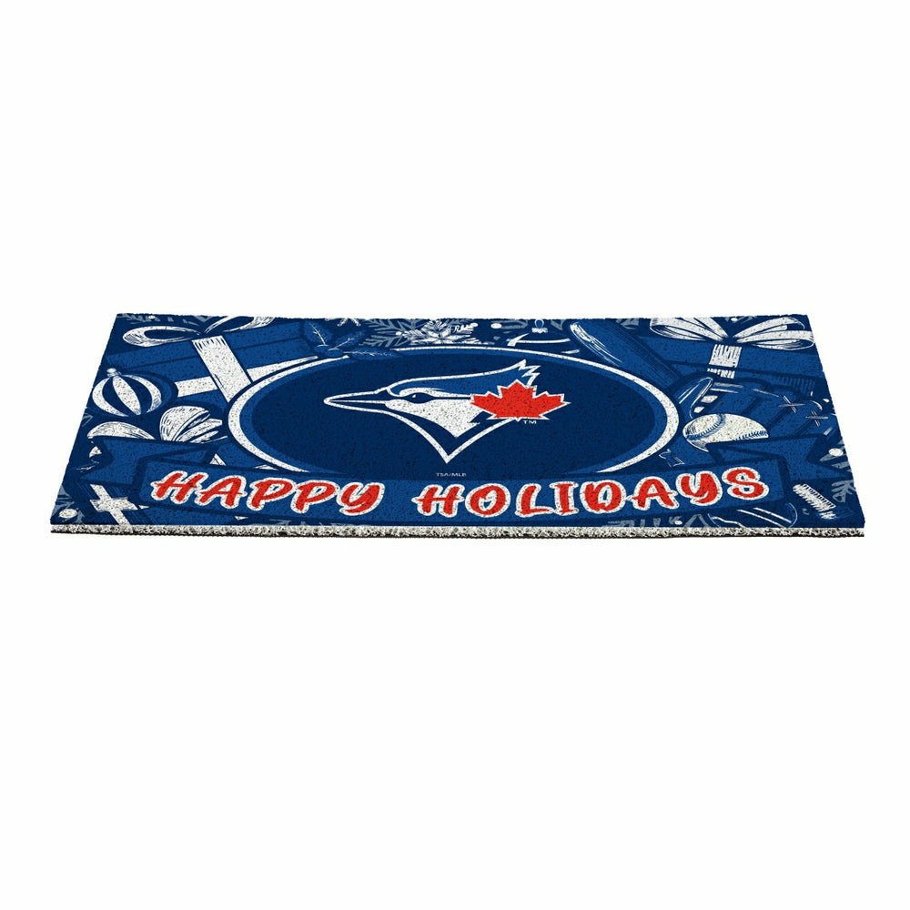 Toronto Blue Jays Holiday PVC Mat, 28"x16", MLB