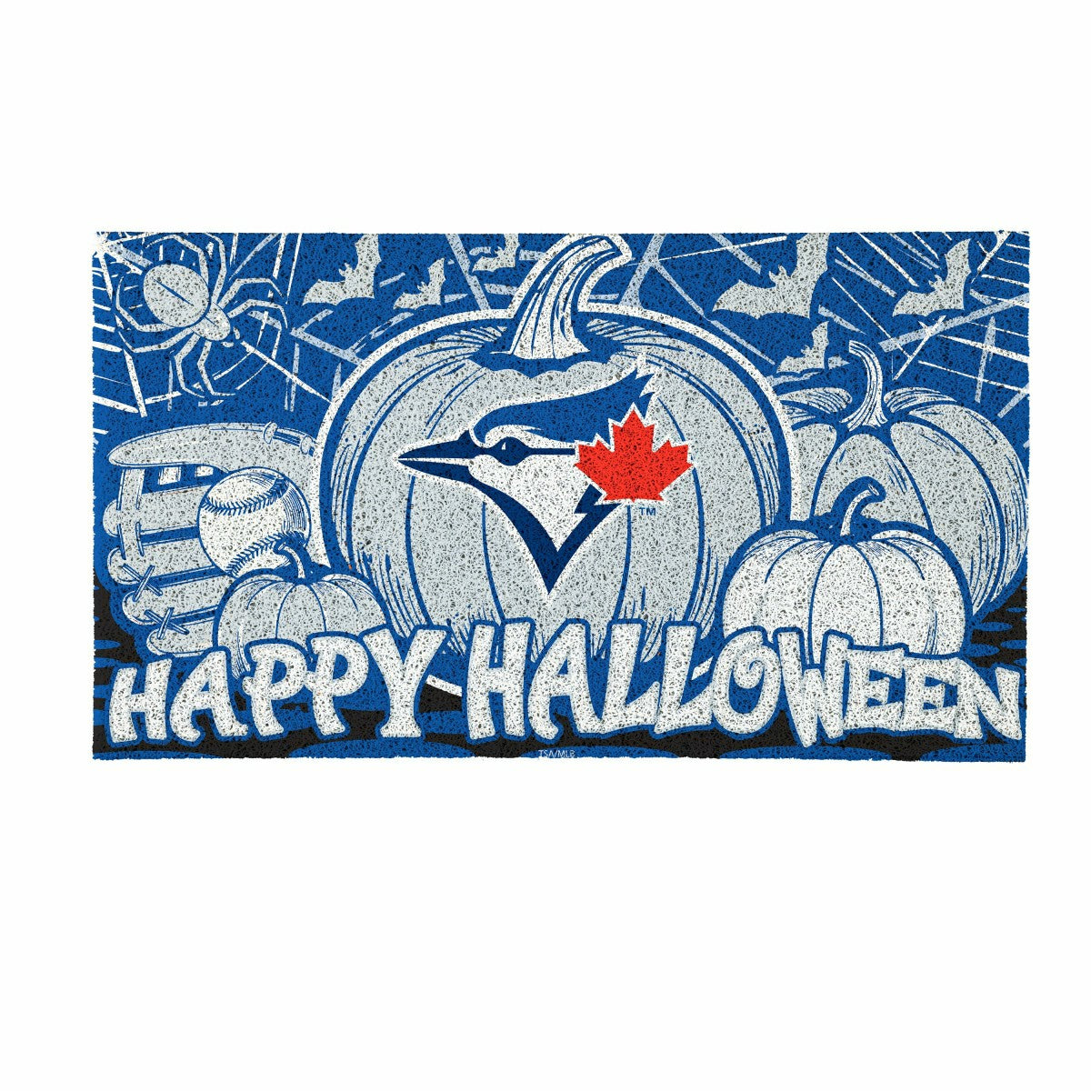 Toronto Blue Jays Halloween PVC Mat, 28"x16", MLB