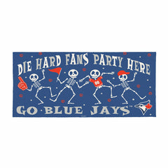 Toronto Blue Jays Flocked Coir Halloween Sassafras Switch Mat, 22"x10", MLB