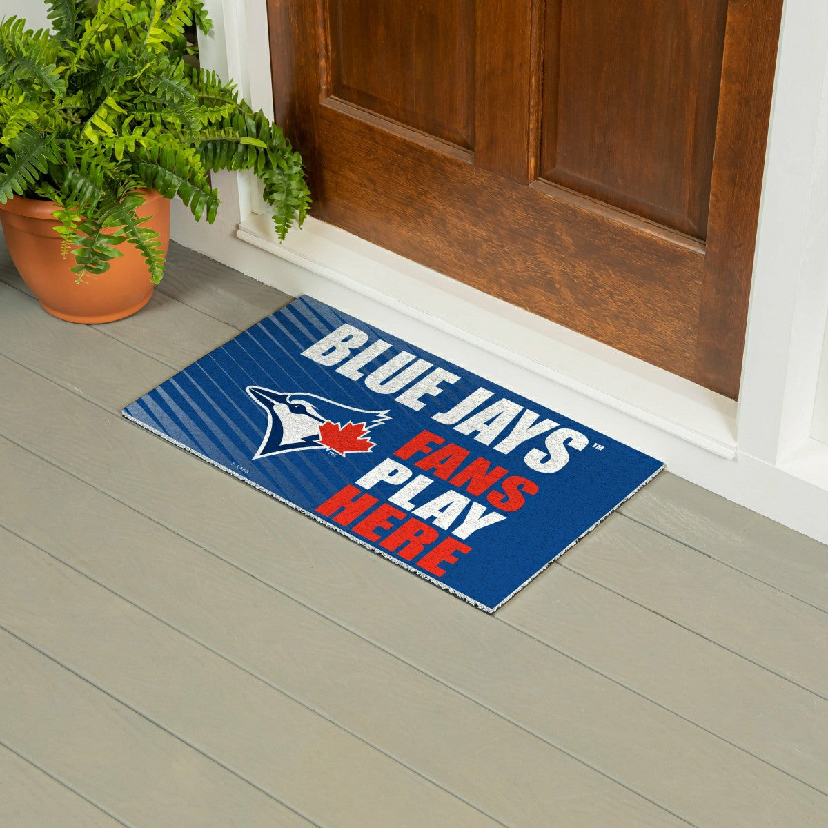 Toronto Blue Jays Fan Mat, 28"x16", MLB