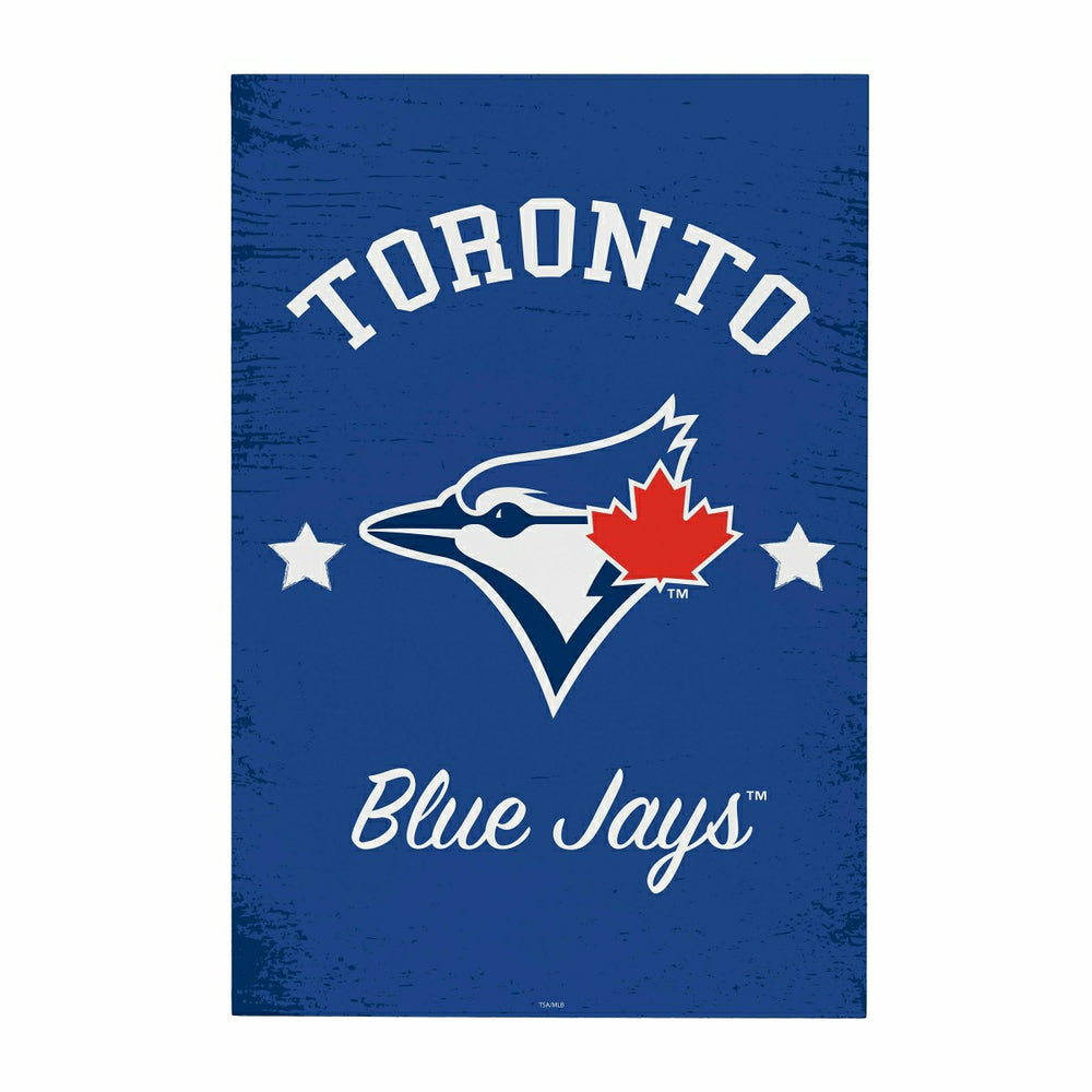 Toronto Blue Jays Wood Wall Sign, 16x24, MLB, Home