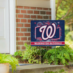 Washington Nationals Yard Sign, Patriotic, MLB, Home
