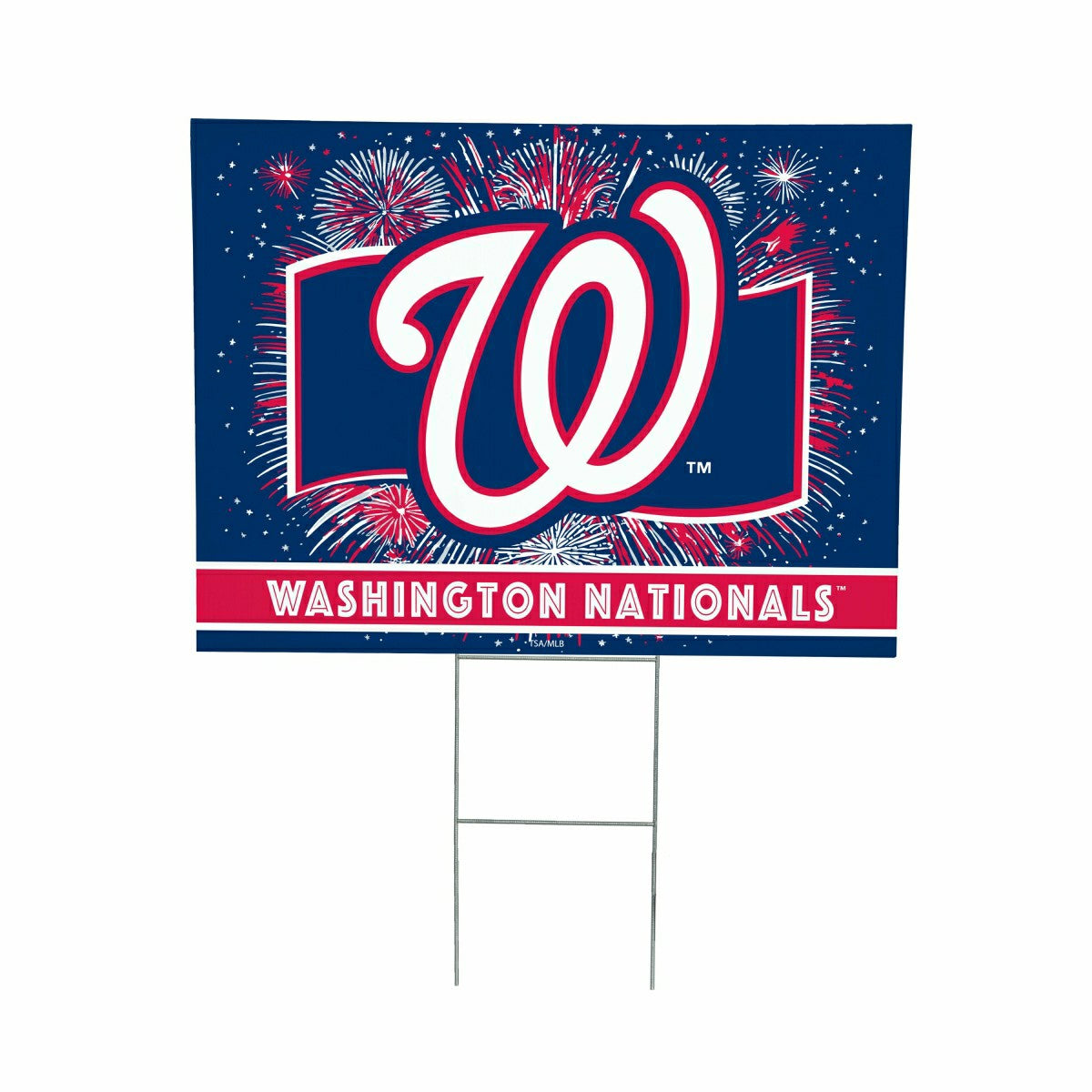 Washington Nationals Yard Sign, Patriotic, MLB, Home