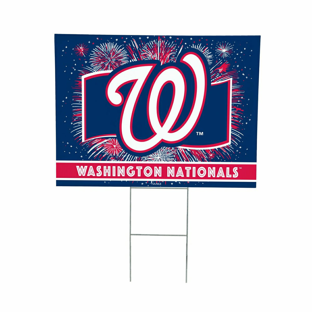 Washington Nationals Yard Sign, Patriotic, MLB, Home