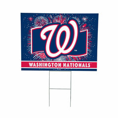 Washington Nationals Yard Sign, Patriotic, MLB, Home