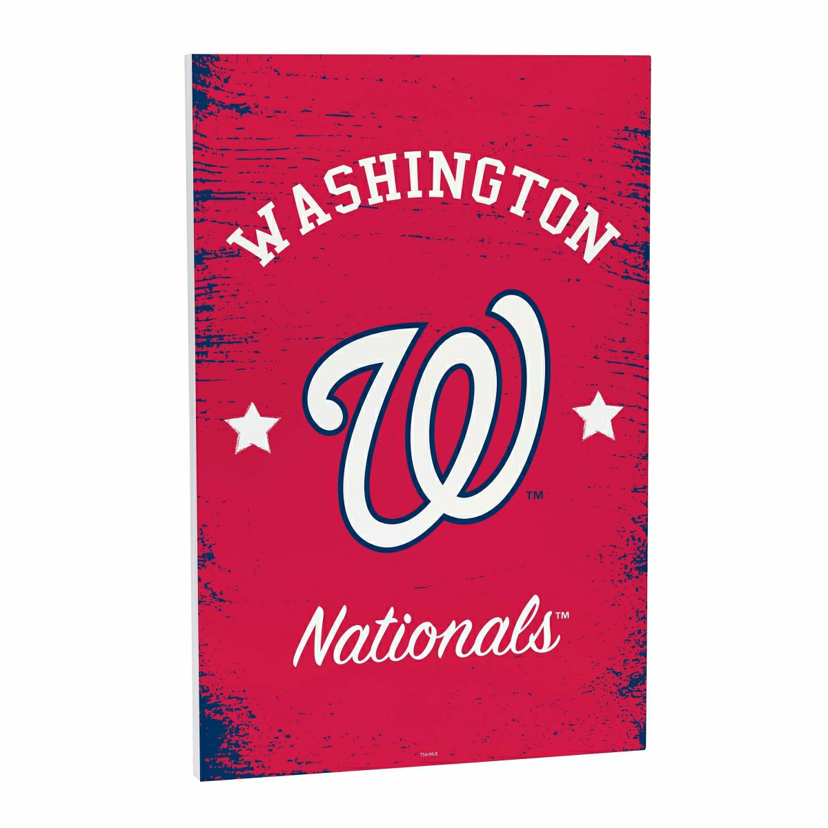 Washington Nationals Wood Wall Sign, 16x24, MLB, Home