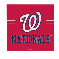 Washington Nationals Wood Wall Sign, 12x12, MLB, Home