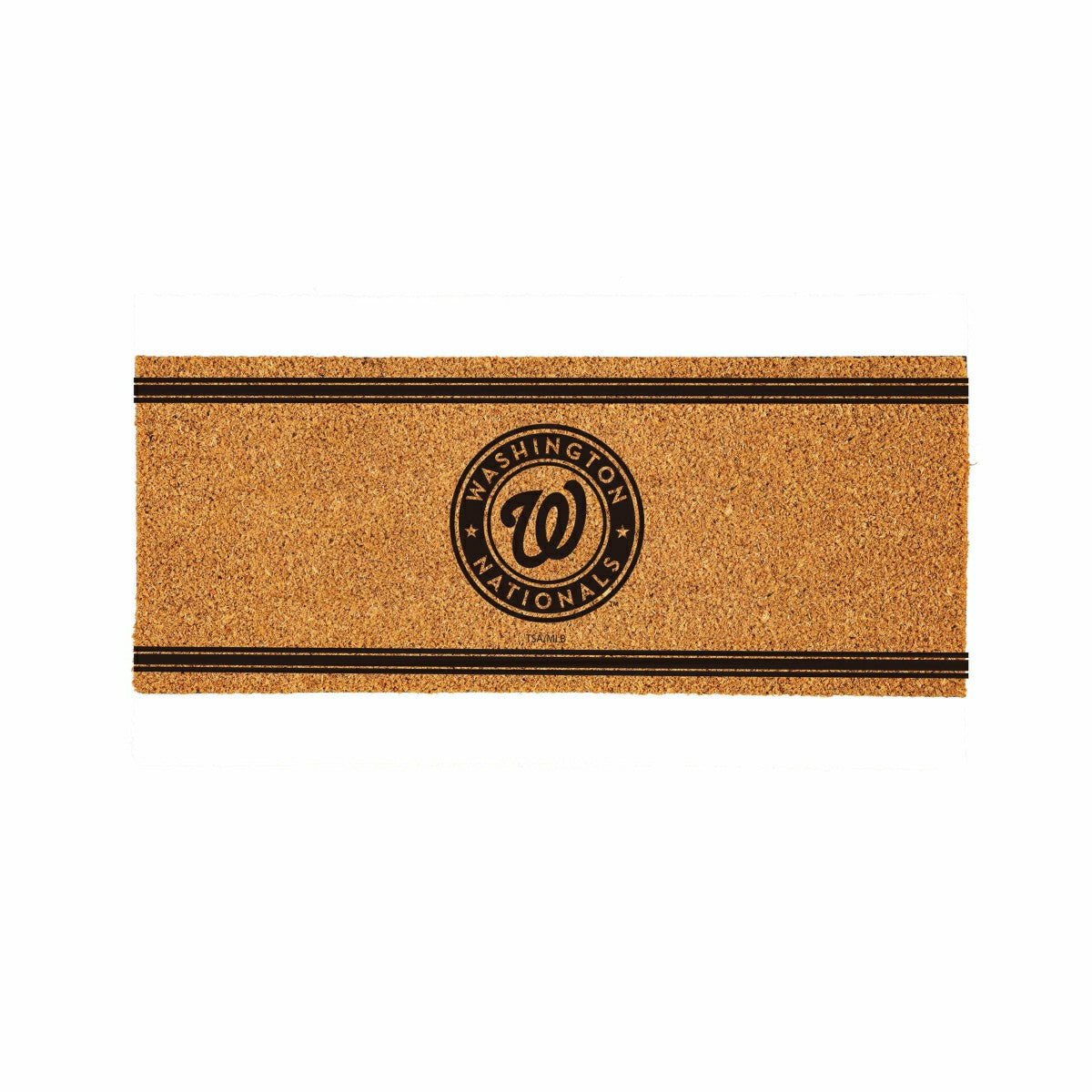 Washington Nationals Extra Large One Color Coir Mat, 60"x24", MLB