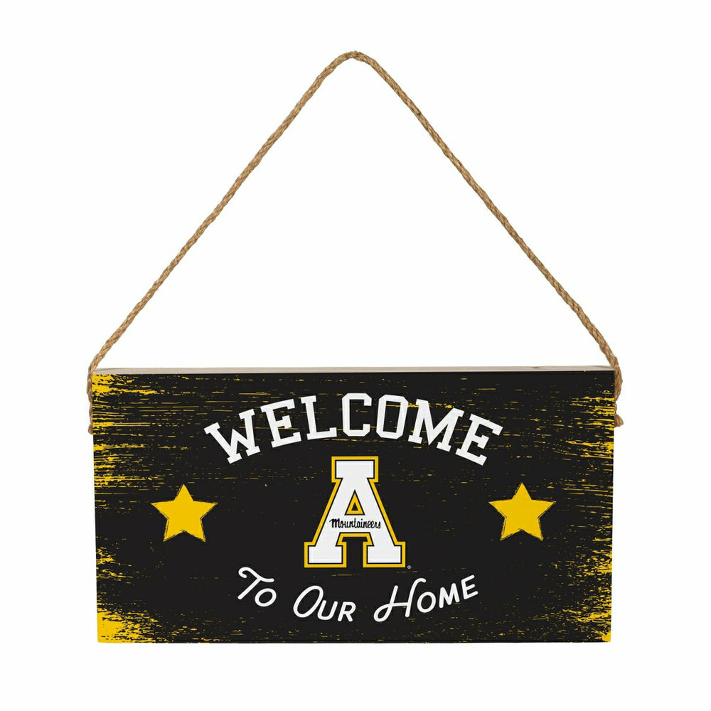 Appalachian State University Wood Wall Sign, 6x11, Collegiate, Home