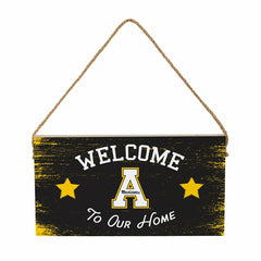 Appalachian State University Wood Wall Sign, 6x11, Collegiate, Home