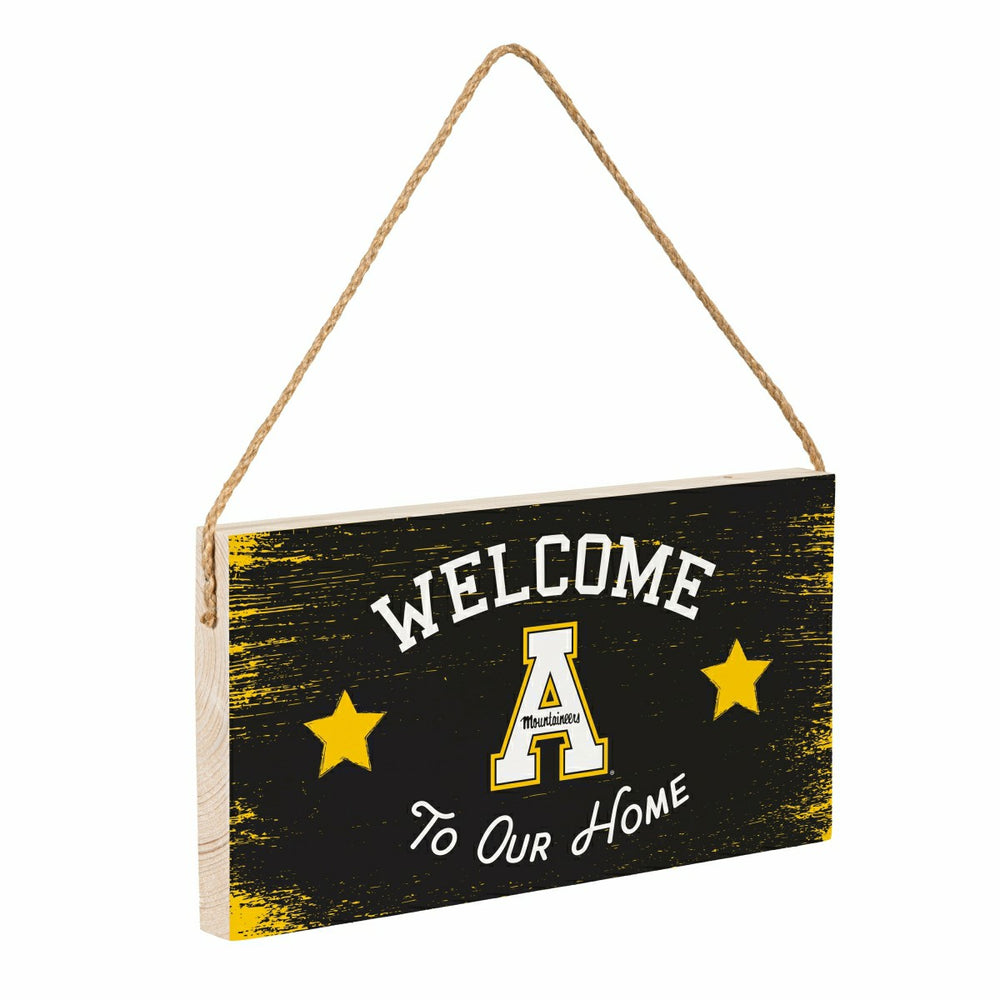 Appalachian State University Wood Wall Sign, 6x11, Collegiate, Home