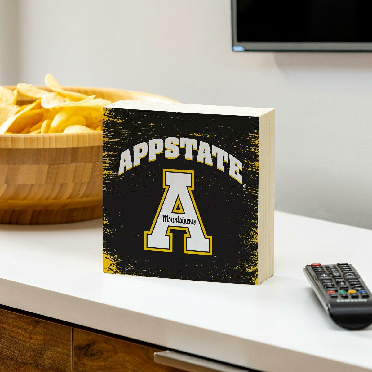 Appalachian State University Plock, Down Home Fans, 6x6, Collegiate, Home