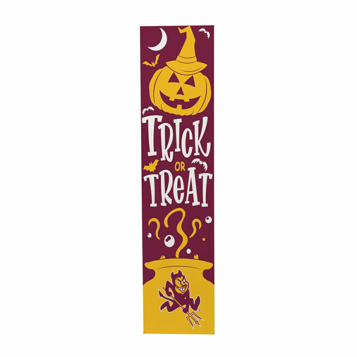 Arizona State University 47" Double Sided Leaner, Halloween, Collegiate, Home