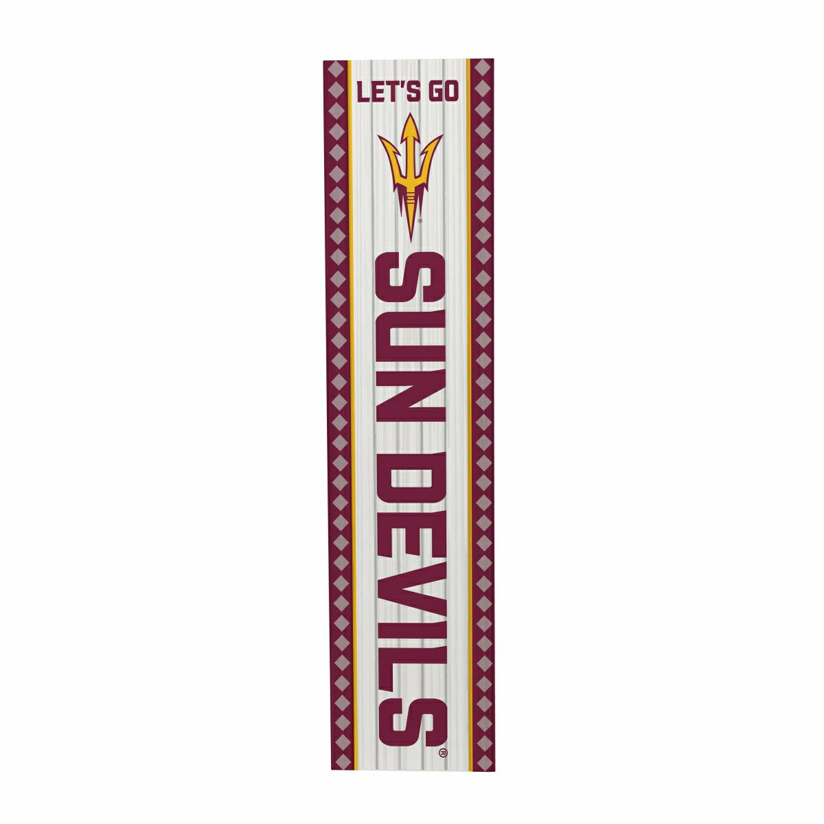 Arizona State University 47" Double Sided Leaner, Christmas, Collegiate, Home