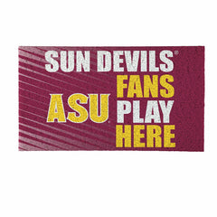 Arizona State University Fan Mat, 28"x16", Collegiate