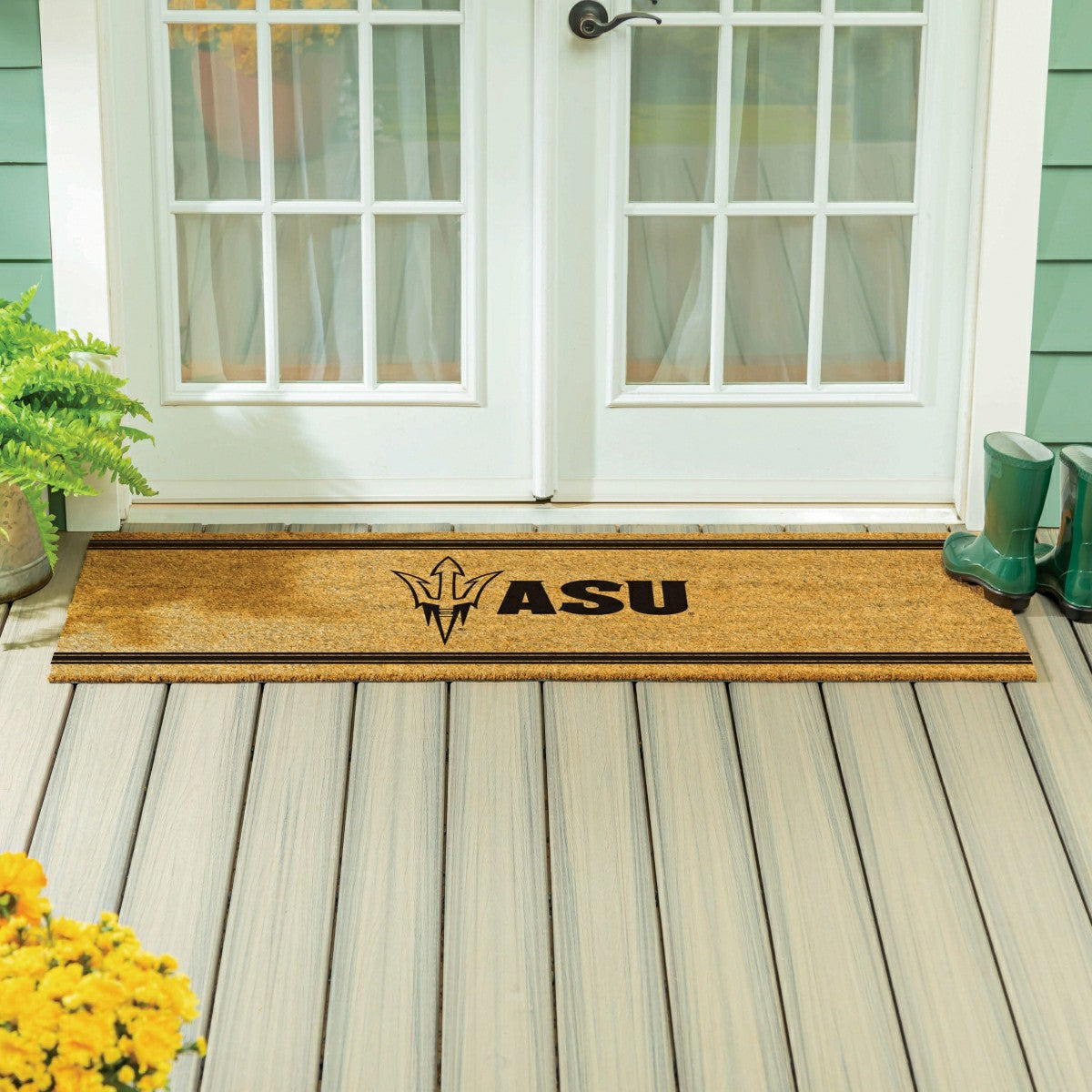 Arizona State University Extra Large One Color Coir Mat, 60"x24", Collegiate