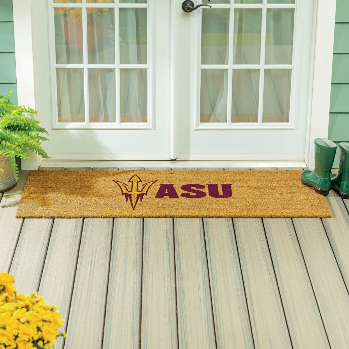 Arizona State University Extra Large Full Color Coir Mat, 60"x24", Collegiate