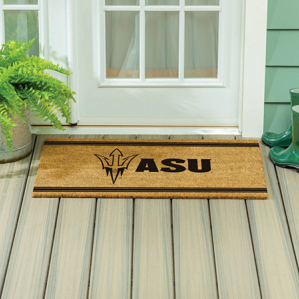 Arizona State University Large One Color Coir Mat, 36"x24", Collegiate